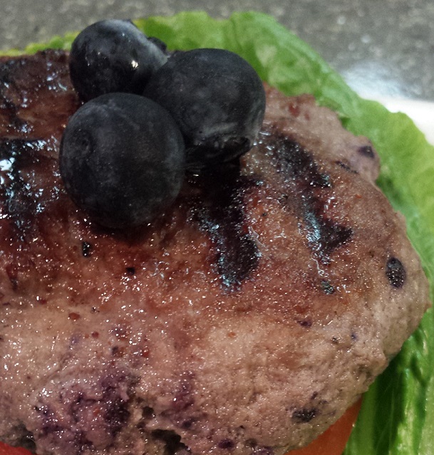Paleo-Friendly Blueberry Burgers